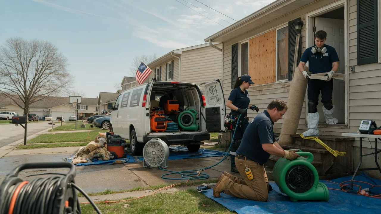 Water Damage Restoration in Candor, NY near me